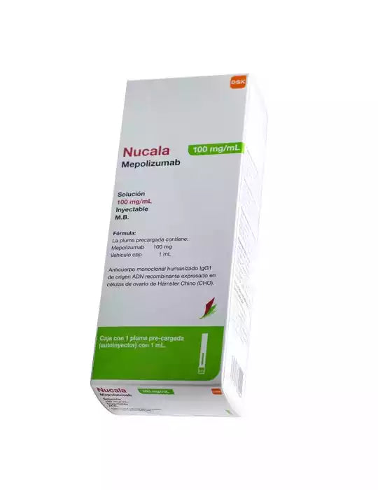 Nucala Mepolizumab 100 mg/mL
