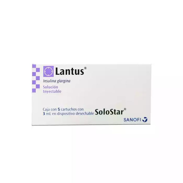 Lantus Insulina glargina SoloStar - 5 cartuchos