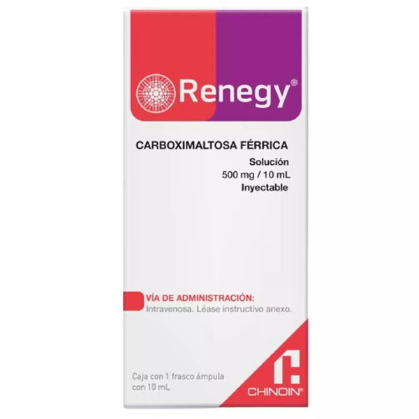 Renegy Carboximaltosa férrica 500 mg / 10 mL
